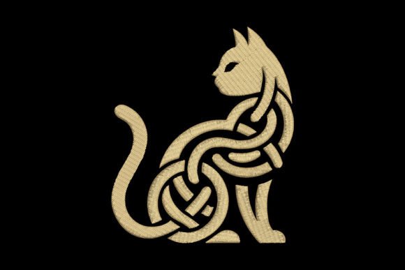 Celtic Cat: A Designer’s Review for Boutique Sweatshirt Embroidery