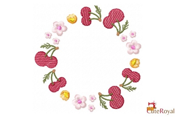 Cherry Blossom Wreath: A Fresh Look for Spring and Summer Embroidery Projects