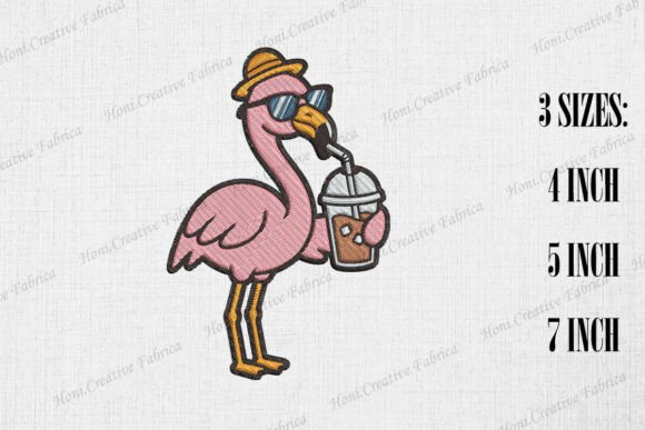 Cute Flamingo Loves Iced Coffee Review