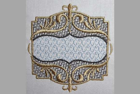 Decorative Motif Frame: A Seasonal Embroidery Essential