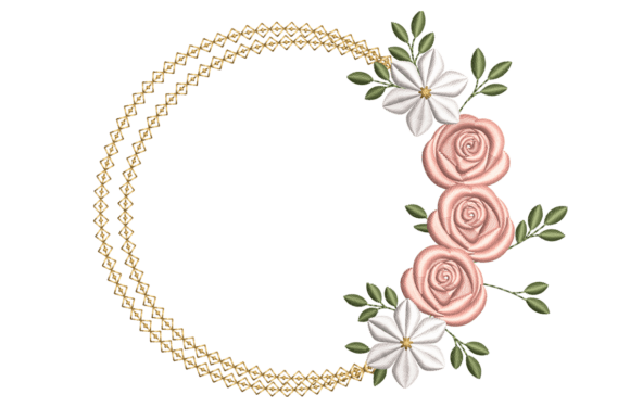 Elegant Floral Circle Frame Review for Etsy Sellers