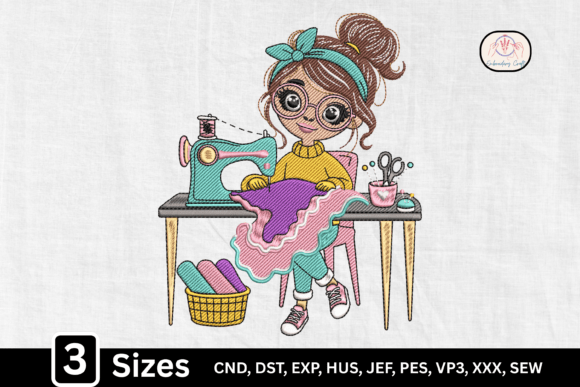 Kawaii Seamstress Sewing Girl Review