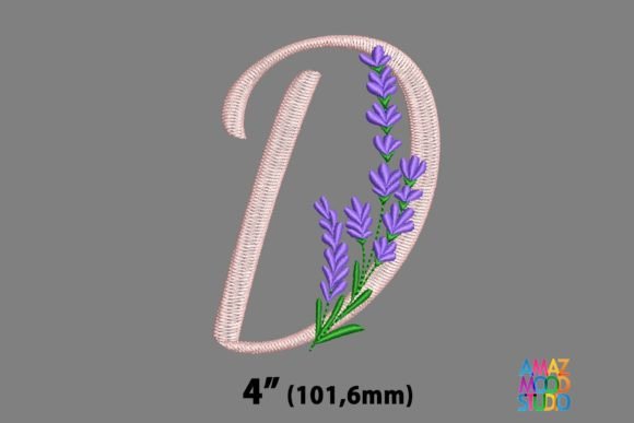 Letter D Floral Lavender Monogram: A Designer’s Real-World Review