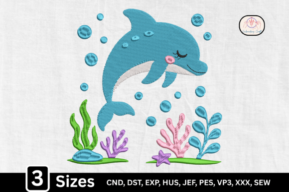 Ocean Baby Kawaii Dolphin: A Charming Touch for Handmade Gifts