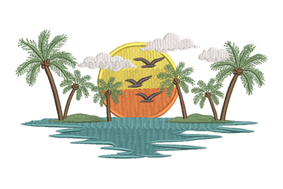 Tropical Sunset Island: A Designer’s Review for Personalized Gifts